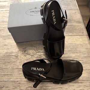 Prada Women's Black Sandals